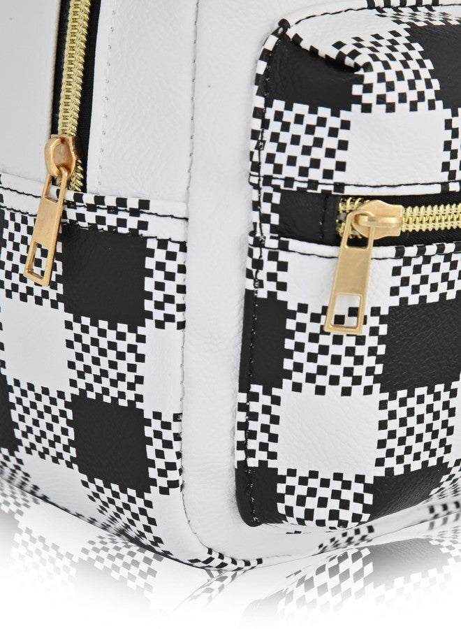 فاست فوروورد حقيبة ظهر سانريو هيلو كيتي من فاست فورورد للنساء والرجال، للجنسين | حقيبة ظهر صغيرة لطيفة من الجلد الصناعي مقاس 10 بوصات | حقائب وإكسسوارات هيلو كيتي - Image 4