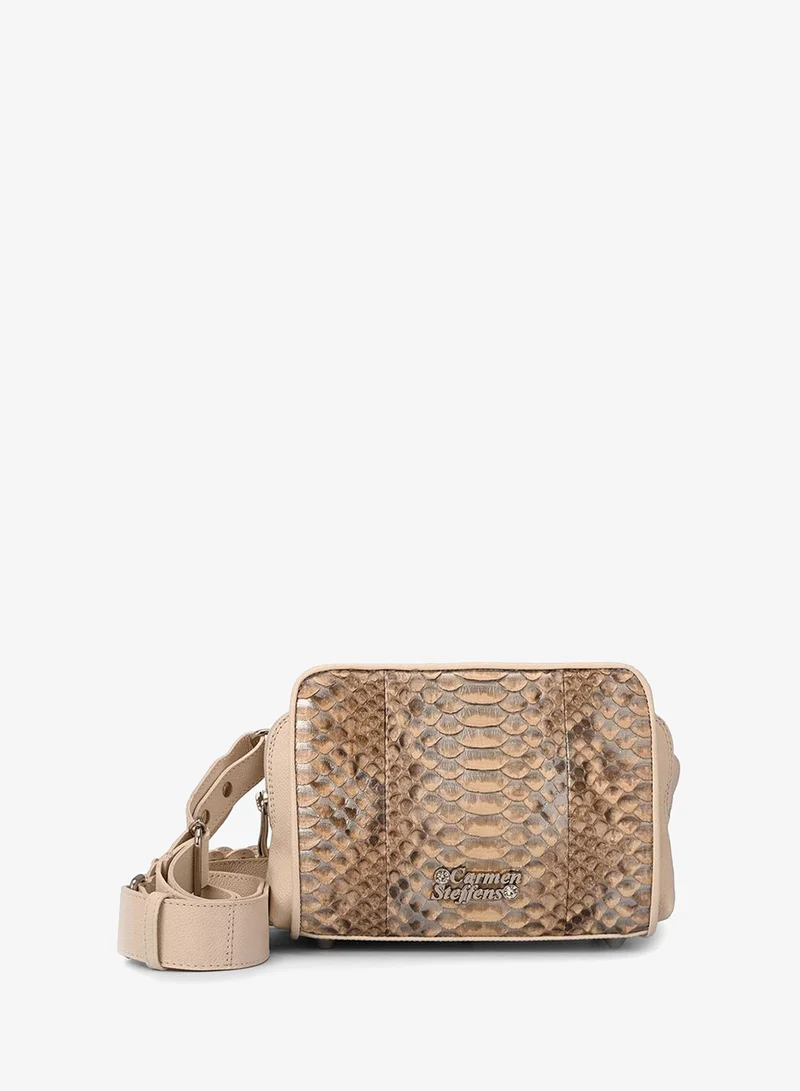 Carmen Steffens  Silver Python Bag for Women | Best Price UAE