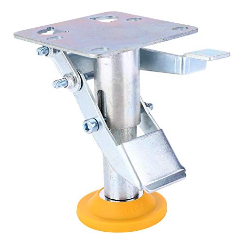 Thincol Floor Lock Adjustable Height Heavy Duty Manganese Steel Floor Lock with TPU Pad for 45in Casters Trolley Brake Trolley Cart LockX75323 - Image 3
