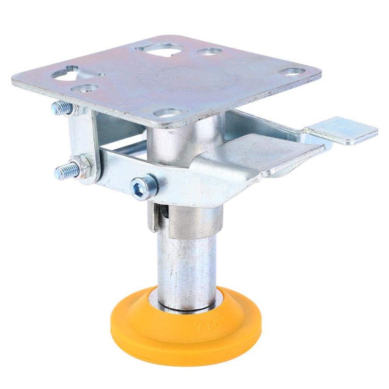 Thincol Floor Lock Adjustable Height Heavy Duty Manganese Steel Floor Lock with TPU Pad for 45in Casters Trolley Brake Trolley Cart LockX75323 - Image 2