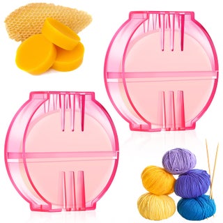 2 Pieces Beeswax Thread Conditioners Sewing Beeswax Strengthening Bees Wax Round Holders Red Conditioners Thread Wax Sewing Supplies for Quilt Making Strengthening Line - pzsku/Z9CB37661F87D2416ED90Z/45/1750417398/d48cb825-7a40-4dce-ab07-4f06ba7f16af