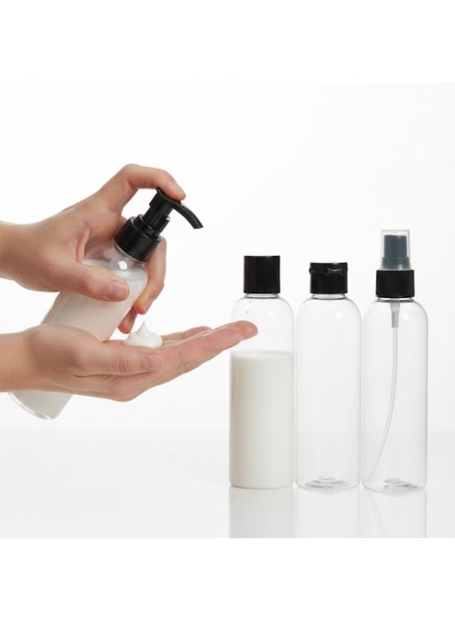 4 Pcs Travel bottle for toiletries, leak-proof refillable squeezable containers for lotion liquid shampoo, BPA free and TSA approved travel accessories - Image 2