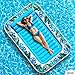 JAMBO Inflatable Tanning Pool Lounger Float 70 x 47 Sun Tanning Pool Float with Pillow Water Lounge Raft Pool Floatie for Adults Tanning Raft Pool Tub Water Tanning Bed Kiddie Pool Tanning Floats - Image 4