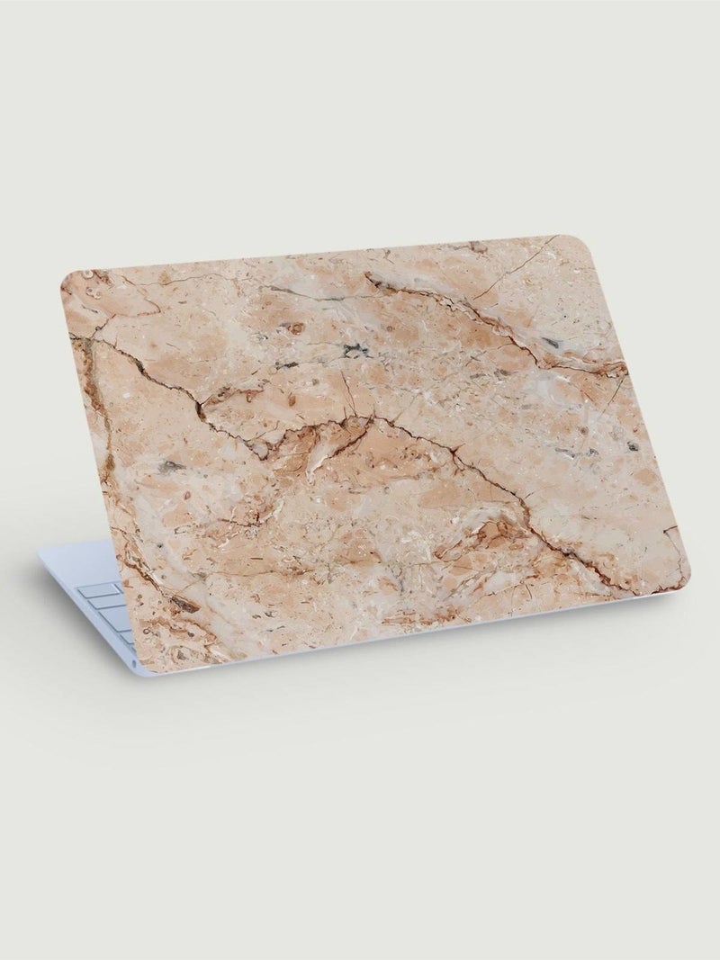 Kt Group Brown Marble Laptop Sticker