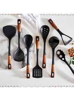 Home Box La Natura Nylon Soup Ladle Cum Strainer 7.5 x 0.1 x 35 cm  - Image 5