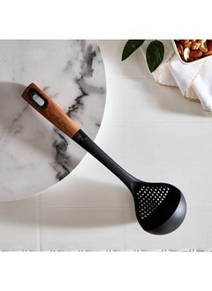 Home Box La Natura Nylon Soup Ladle Cum Strainer 7.5 x 0.1 x 35 cm  - Image 1