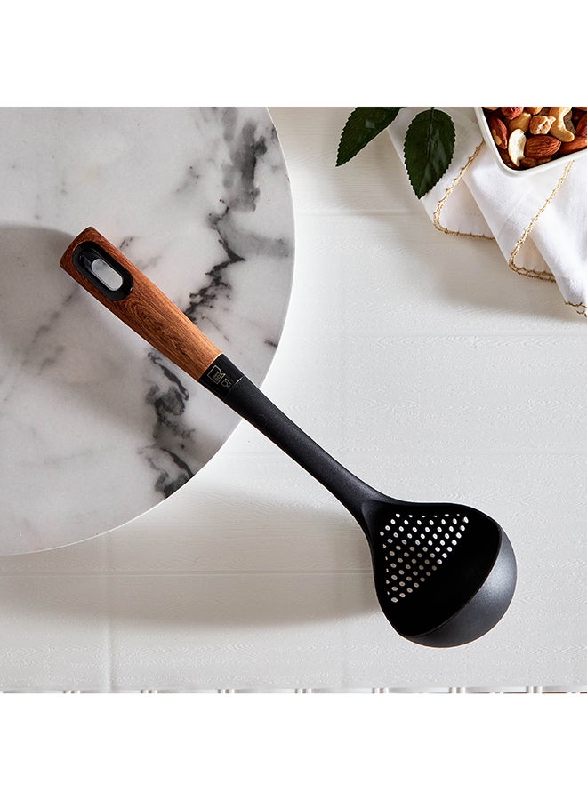 Home Box La Natura Nylon Soup Ladle Cum Strainer 7.5 x 0.1 x 35 cm  - Image 1