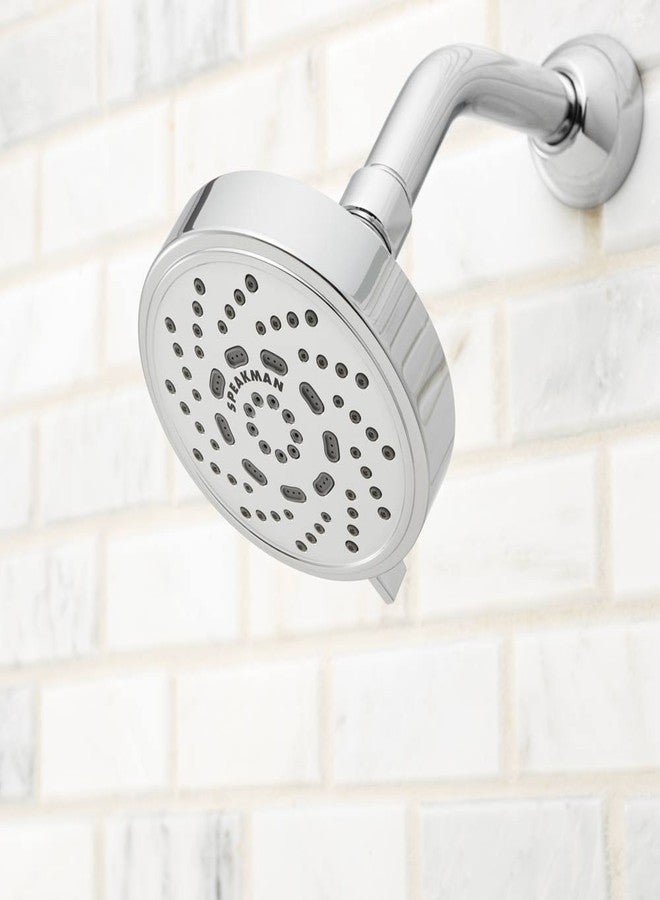 Speakman Echo S-4200-E2 2.0 gpm Low Flow Multi-Function Shower Head, Polished Chrome - Image 3