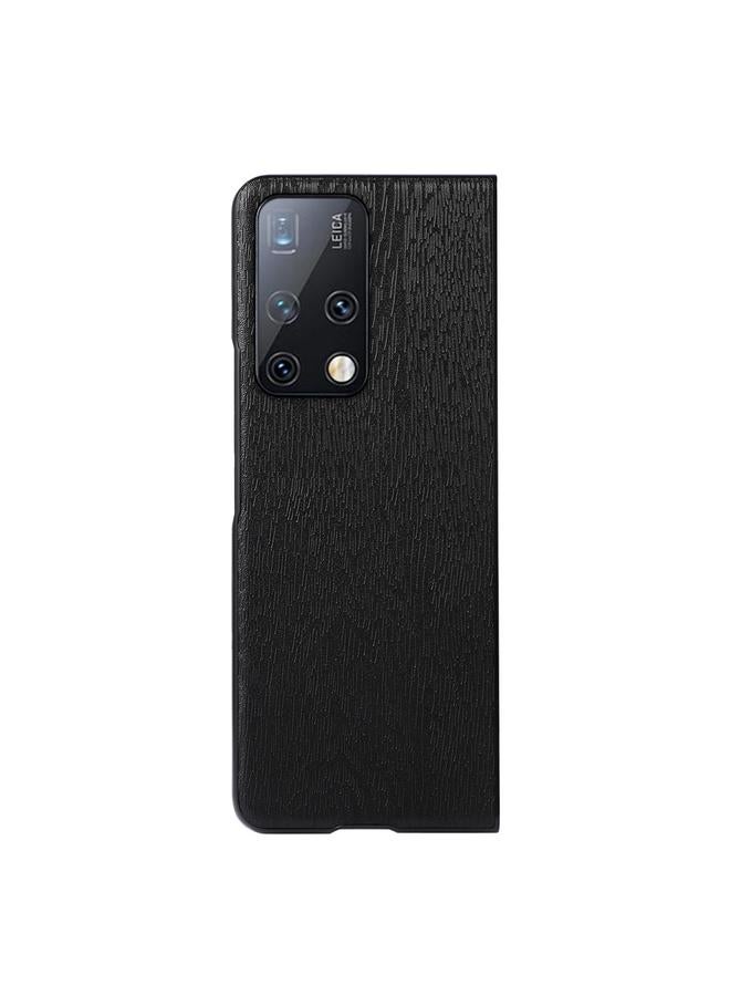 جرين تايجر جراب لهاتف Huawei Mate X2 مصنوع من مادة البولي يوريثان وملمس خشبي - Image 2