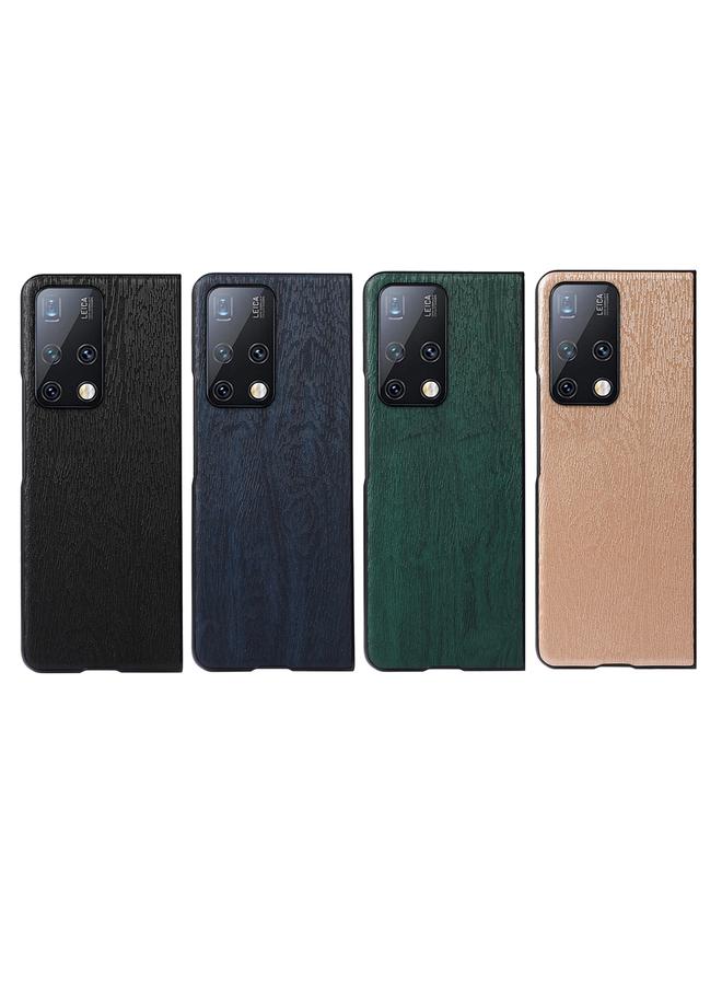 جرين تايجر جراب لهاتف Huawei Mate X2 مصنوع من مادة البولي يوريثان وملمس خشبي - Image 4