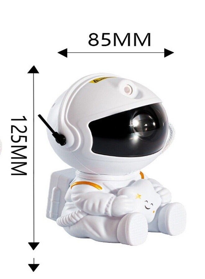 ELTRAZONE Starry Sky Laser Light Projector with Remote Control | White Star Edition Galaxy Projector for Bedroom, Living Room, Parties, and Home Décor | Adjustable Brightness, Timer, Rotating Nebula & Laser Effects | Ideal Night Light for Kids & Adults - Image 3