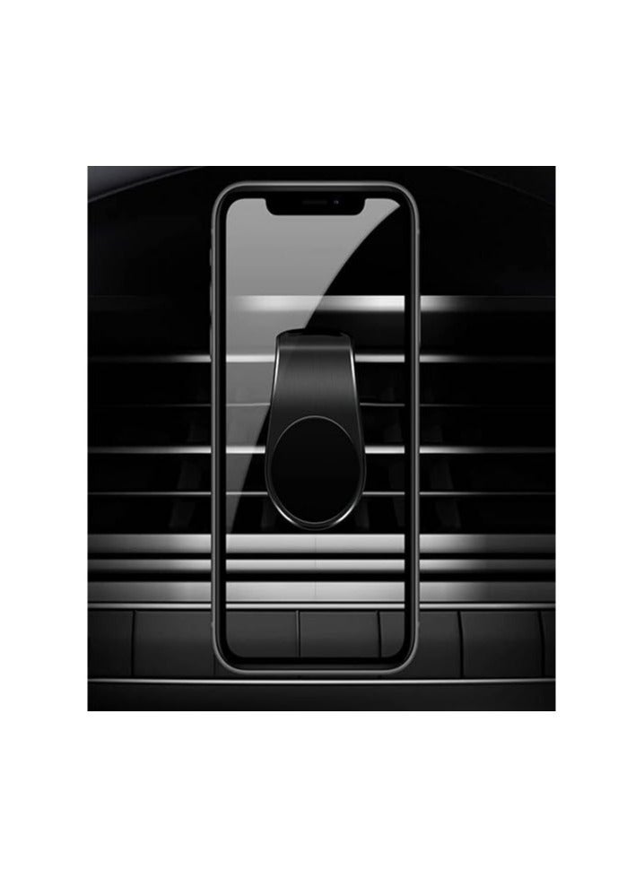 Car Air Vent Magnetic Phone Holder Black  - Image 5