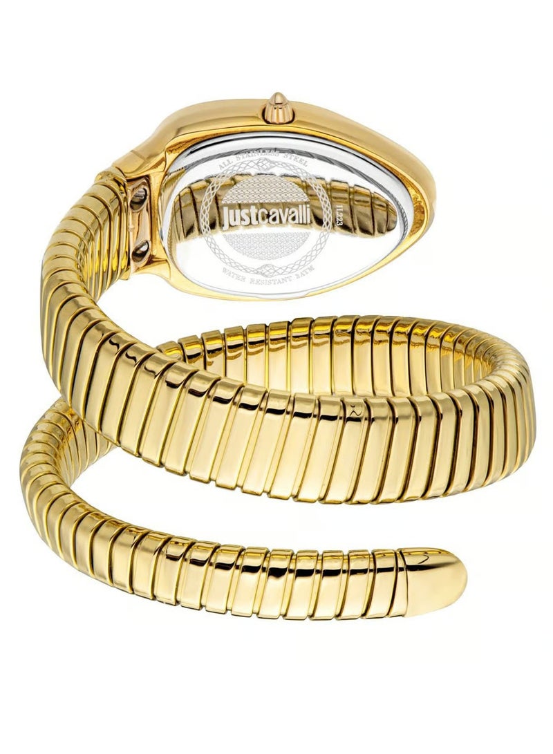 JC Just Cavalli Women's Gold Stainless Steel Watch, Gold Case | JC1L223M0025 - Image 2