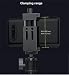 VIZEMO Aluminum Metal Phone Tripod Mount with 3 Cold Shoes 14 Arca Port360Rotation Cell Phone Tripod Adapter for Phone Stand Holder Compatible for iPhone Samsung and Other Smartphone - Image 3