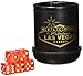 CHH Black Deluxe Welcome To Las Vegas Dice Cup with 5 Standard Dice - Image 3