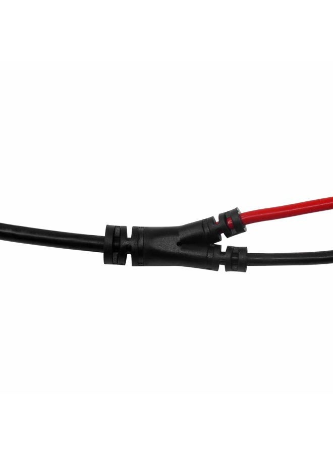 Amadget Coaxial Cable BNC Male to Dual 4mm Banana Plug Stackable Test Lead Probe for Oscilloscope 120CM - Image 5