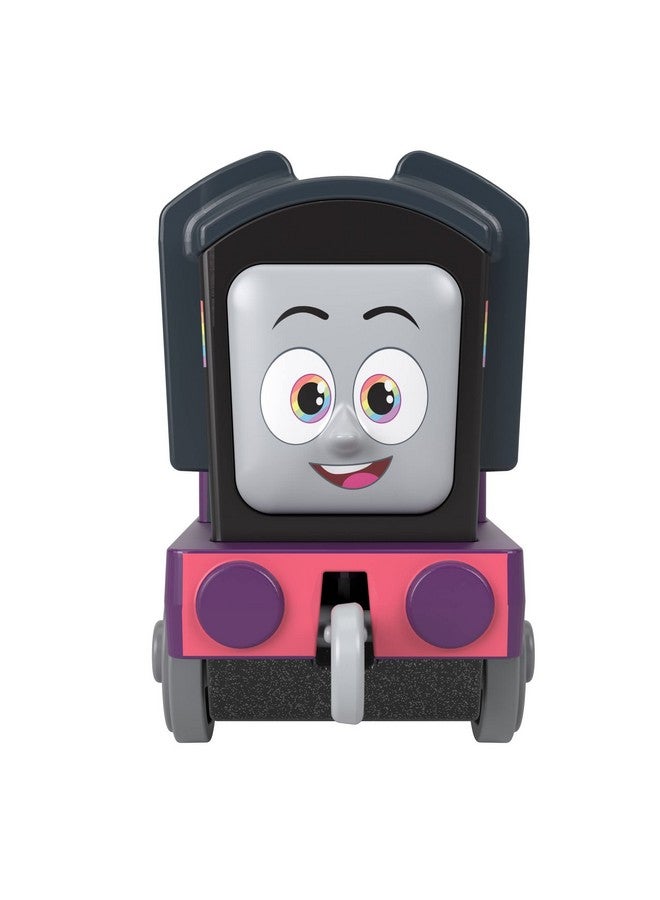 THOMAS & FRIENDS Fisher-Price Thomas and Friends Rainbow Diesel Push-Along Toy Train for Kids Ages 3 and Up - Image 2