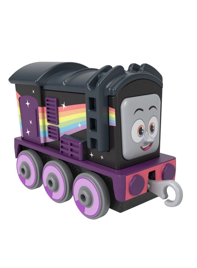 THOMAS & FRIENDS Fisher-Price Thomas and Friends Rainbow Diesel Push-Along Toy Train for Kids Ages 3 and Up - Image 1