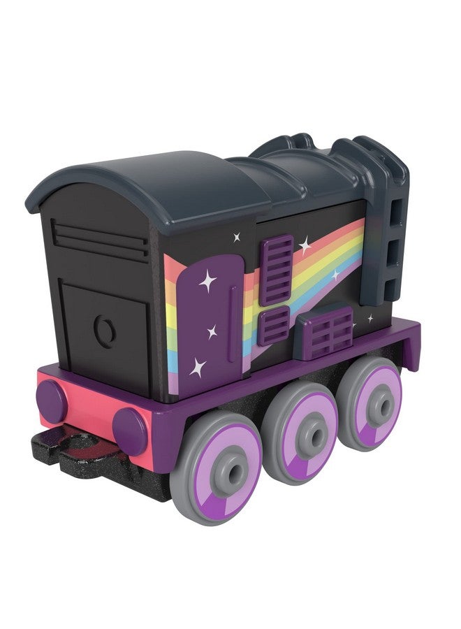 THOMAS & FRIENDS Fisher-Price Thomas and Friends Rainbow Diesel Push-Along Toy Train for Kids Ages 3 and Up - Image 3