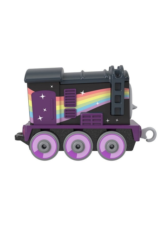 THOMAS & FRIENDS Fisher-Price Thomas and Friends Rainbow Diesel Push-Along Toy Train for Kids Ages 3 and Up - Image 4