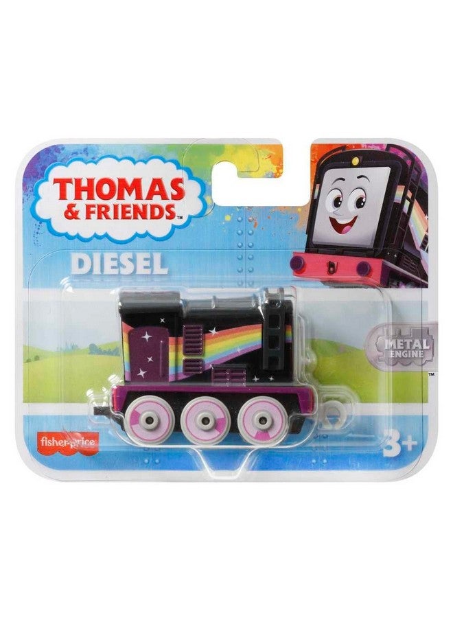 THOMAS & FRIENDS Fisher-Price Thomas and Friends Rainbow Diesel Push-Along Toy Train for Kids Ages 3 and Up - Image 5