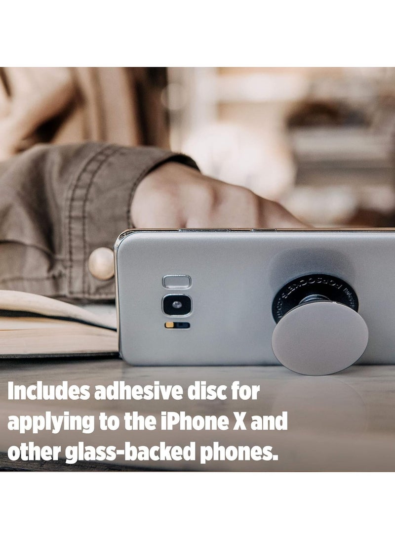 Pop Socket Popsockets Aluminum Handle and Grip - Gray - Image 5