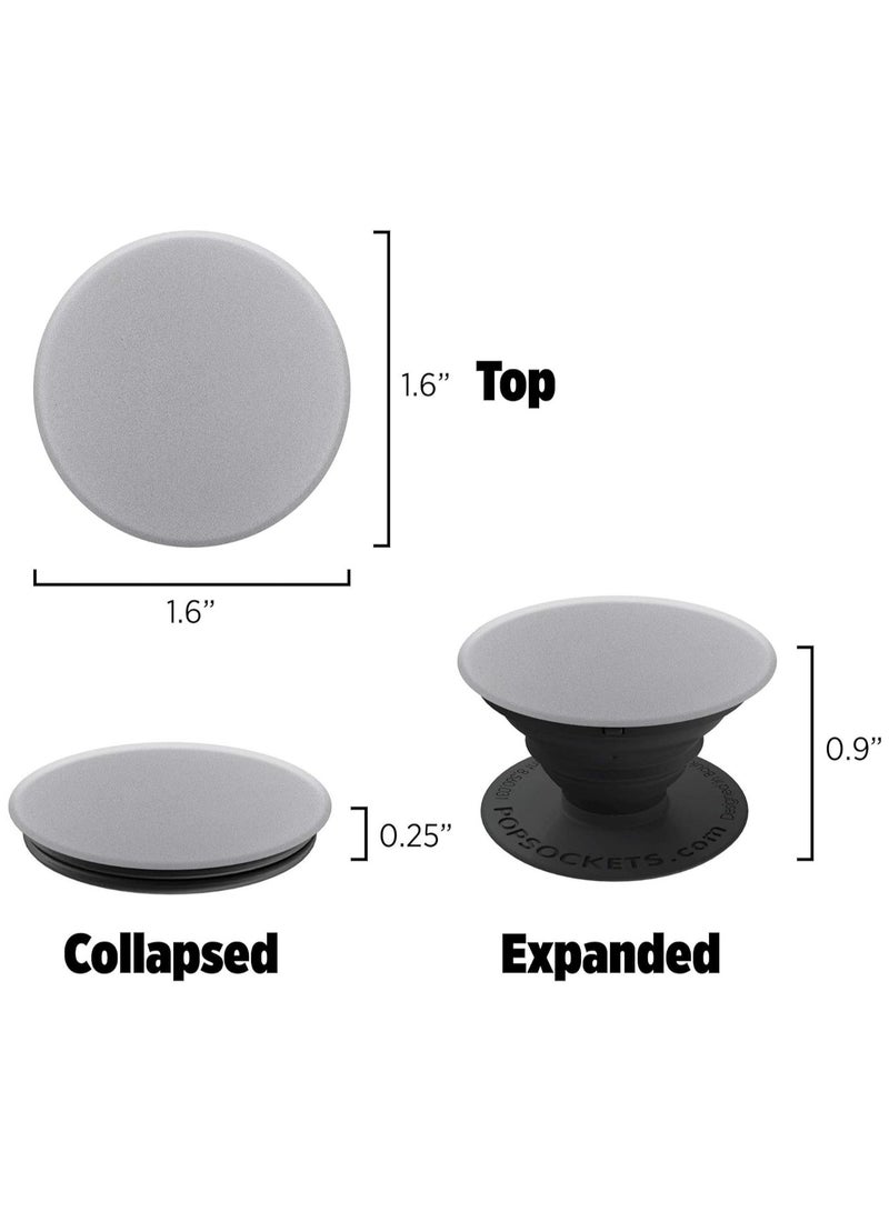Pop Socket Popsockets Aluminum Handle and Grip - Gray - Image 2