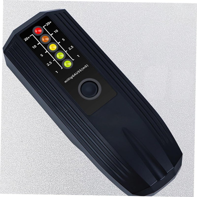 STOBOK Portable Handheld EMF Meter Magnetic Field Detector with LED Indicator for Safe Exposure Measurement - Image 5