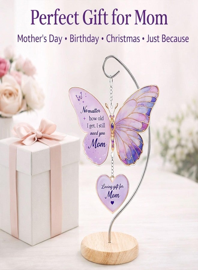 Musemory Butterfly Gift for Mom, Butterfly Desk Decor Suncatcher, Butterfly gifts for Mom from Daughter, Mothers Day Gift, Mom Birthday Gifts - Image 3