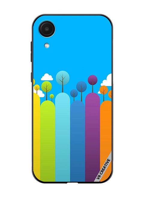 Protective Case Cover For Samsung Galaxy A03 Core Multicolur Design Multicolour