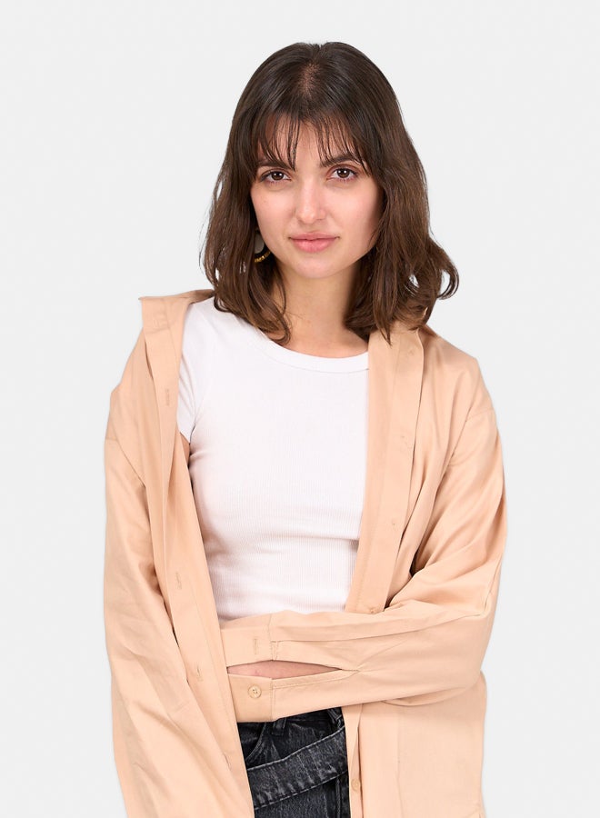 Clue Cotton Relaxed Fit Shirt - Image 4