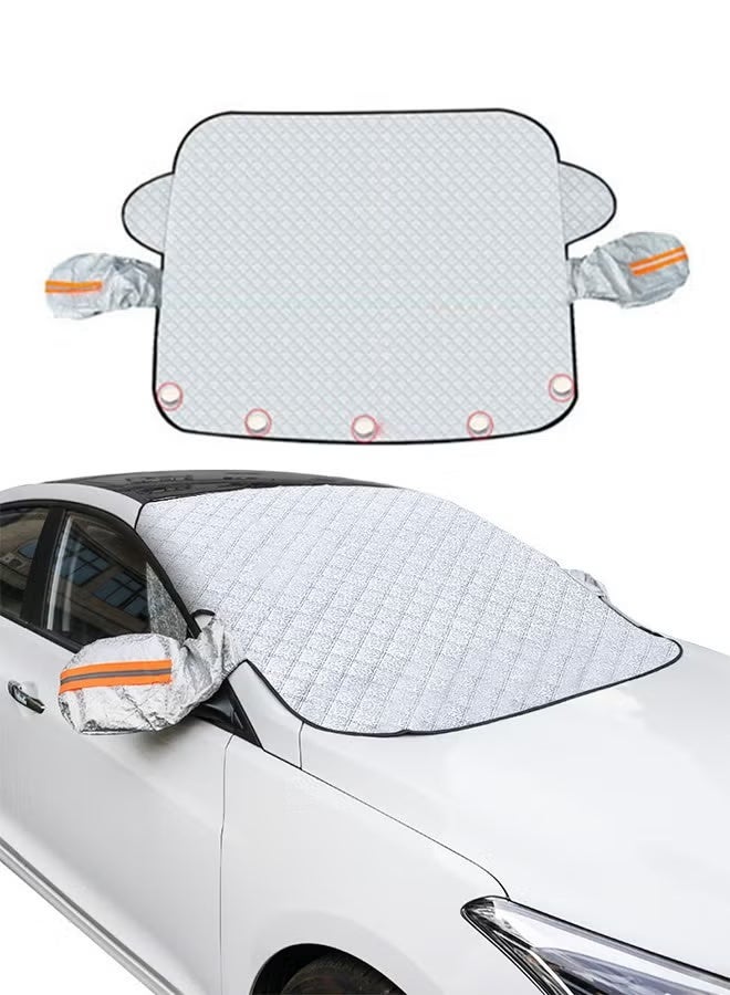 Thick Car Windshield Cover - Frost, Snow  Heat Protection - Image 2