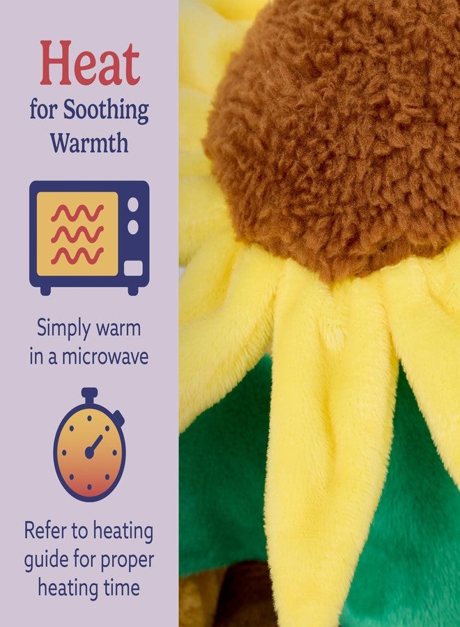 warmies Microwavable & Weighted Stuffed Animals, Yellow Flower Pot - Heated Stuffed Animal Plushie for Warmth & Comfort - Cute Soft Plush Toys for Adults & Children (Boys, Girls, Babies & Toddlers) - Image 4