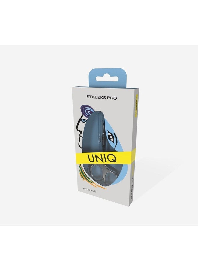 STALEKS PRO UNIQ Cuticle Scissors “Asymmetric” Uniq 30 Type 4 SQ 30/4 New - Image 5