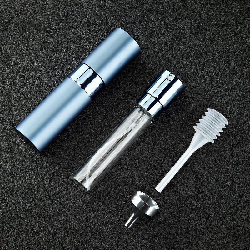 LISAPACK 8ML Atomizer Perfume Spray Bottle for Travel, Empty Refillable Cologne Dispenser, Portable Sprayer (Blue) - Image 2