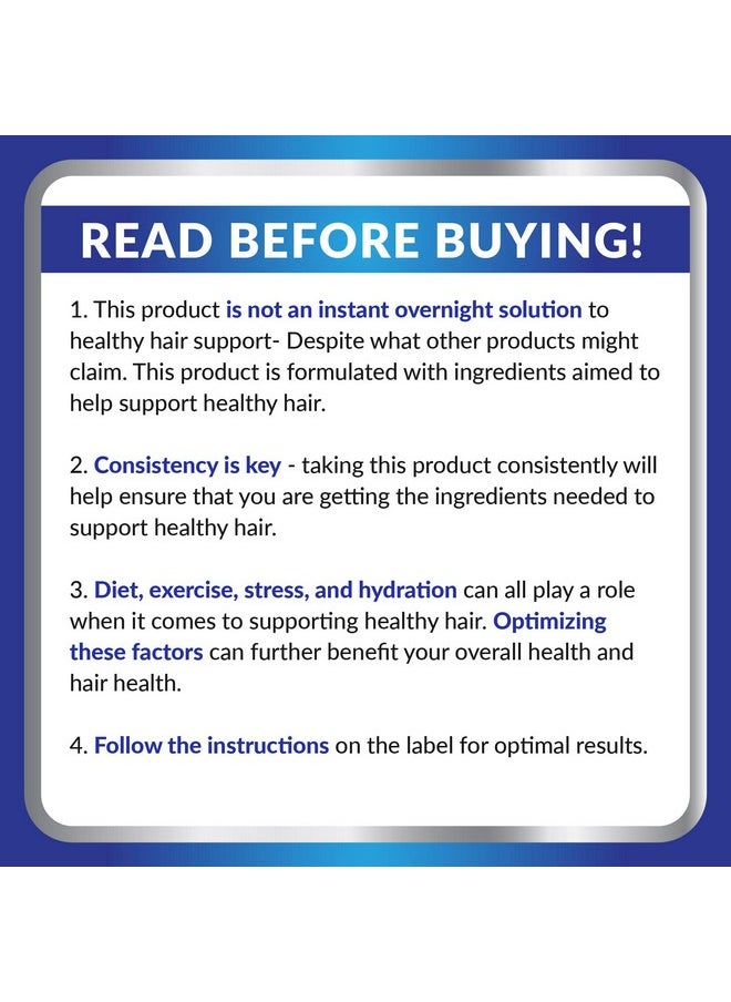 PURE RESEARCH - DHT Blocker Hair Growth Support Supplement - Supports Healthy Hair Growth, Healthy Thick Strong Hair - Saw Palmetto + Hair Vitamins for Women & Men - May Support Healthy DHT Levels - Low Loss Capsules - Image 1
