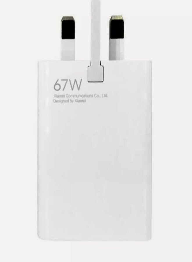 general 67W USB Plug Turbo Charger for Xiaomi, Fast Charger Plug with USB C Charging Cable 1M, USB Plug Charger UK Power Adapter for Redmi Note 12/11/10 Pro/Mi 13T/12X/11T/Pad 5/POCO X5/X4/M4 - Image 1