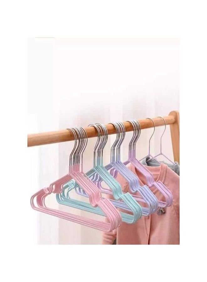 Stainless Steel Coated Hanger, 10 Pieces - Image 4