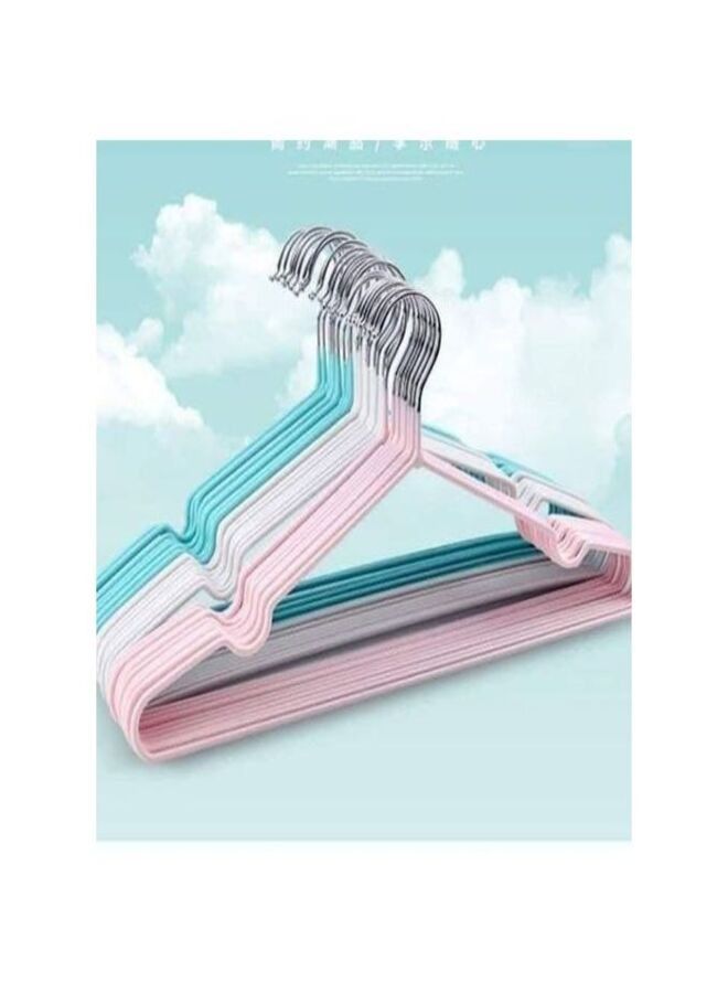 Stainless Steel Coated Hanger, 10 Pieces - Image 2