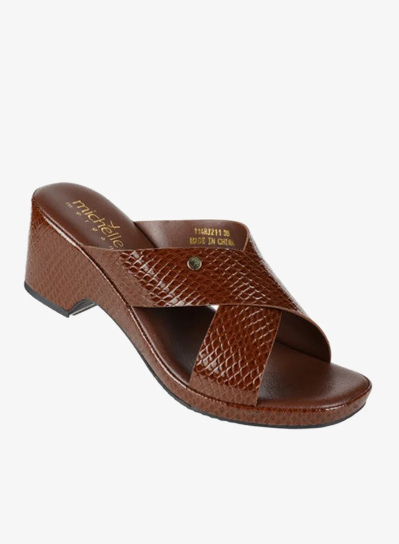 Michelle Morgan 092-2942 Michelle Morgan Ladies Sandals 114RJ211 Brown