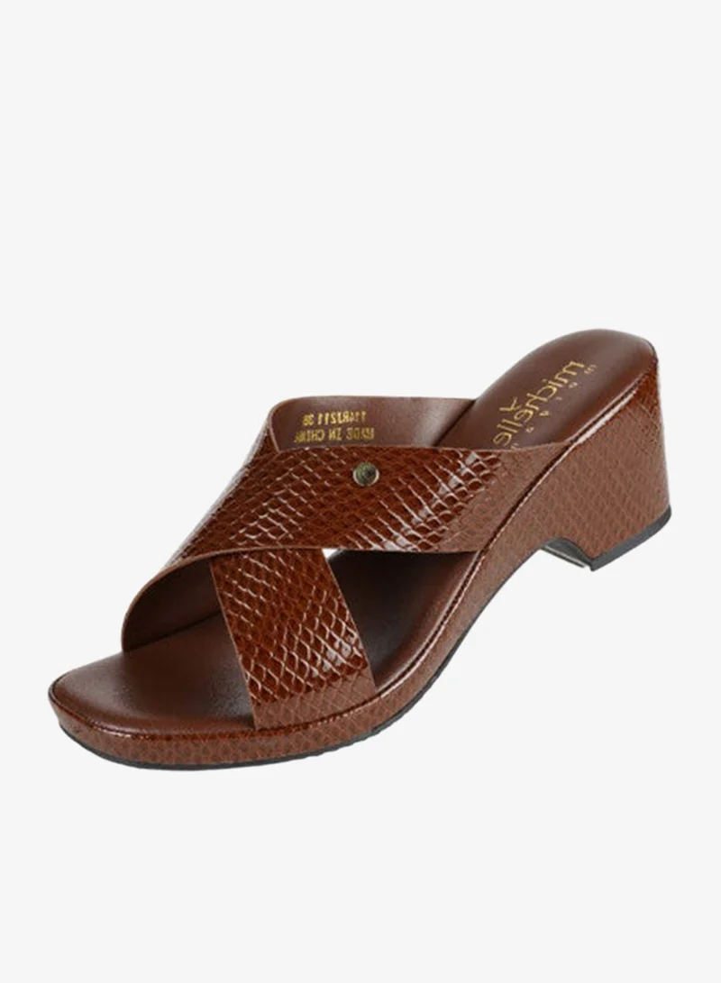 Michelle Morgan 092-2942 Michelle Morgan Ladies Sandals 114RJ211 Brown