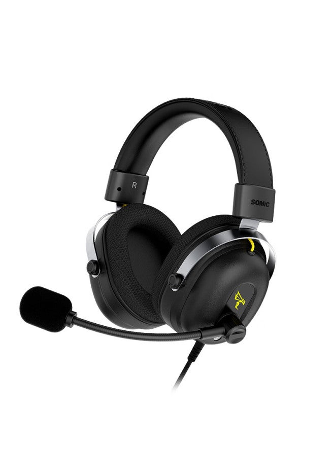 Somic G936 Pro+ Gaming Headset, Over-ear Commander With Microphone, Compeion-grade Computer Gaming Headset, 7.1 Channel, Cs2 Pubg Fps, Passive Noise Cancellation, Black Myth： Wukong - Image 1