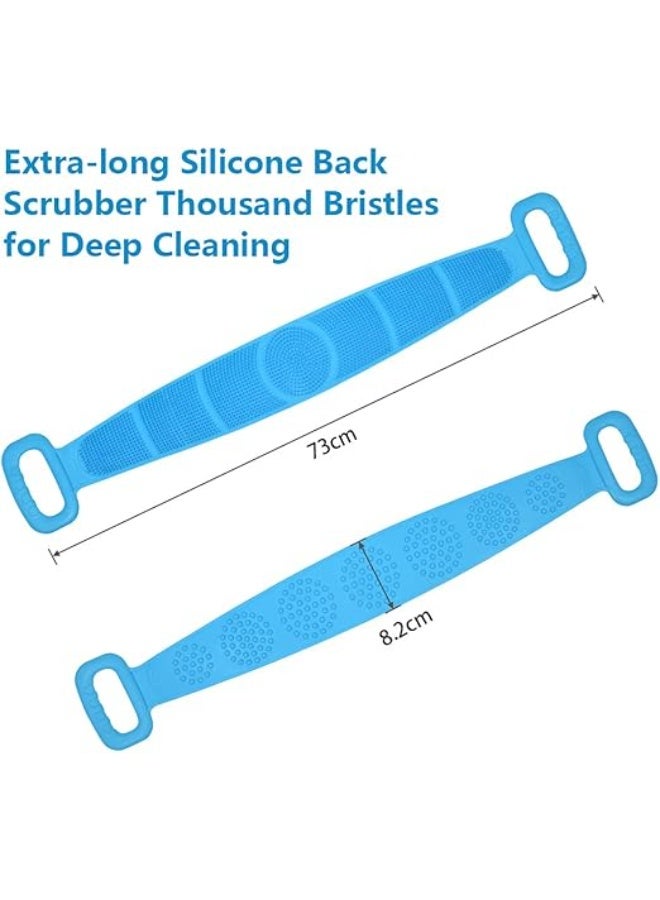 maya accessories Bath and body scrub silicon loofah 1PC may vary color - Image 1