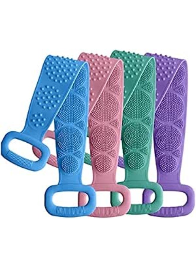 maya accessories Bath and body scrub silicon loofah 1PC may vary color - Image 3