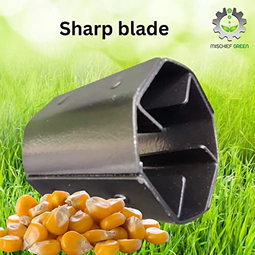 Mischief Green Corn Cutter, Kernels Remover Maize Sheller (मका सोलणी), Made of Heavy Metal Iron, Easy to use Sweet Corn Peeler - Image 3
