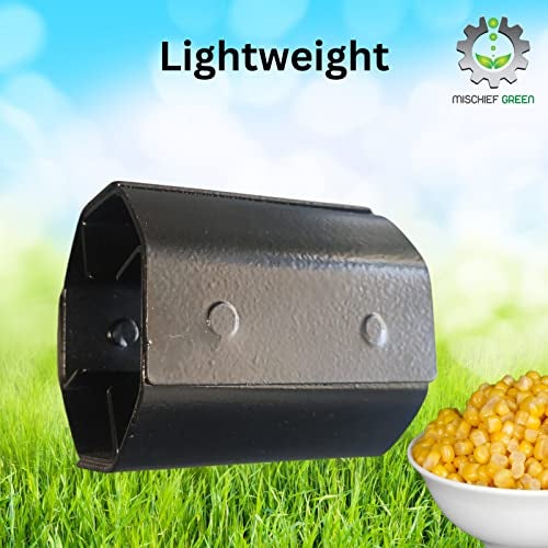 Mischief Green Corn Cutter, Kernels Remover Maize Sheller (मका सोलणी), Made of Heavy Metal Iron, Easy to use Sweet Corn Peeler - Image 4