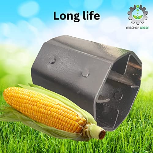 Mischief Green Corn Cutter, Kernels Remover Maize Sheller (मका सोलणी), Made of Heavy Metal Iron, Easy to use Sweet Corn Peeler - Image 5