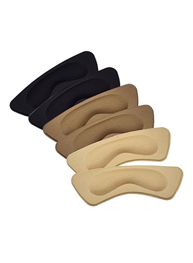 Hotop Heel Pads for Shoe That are Too Big, Inserts for Women, Heel Grips for Womens Mens, Protectors Cushion Liners for Blisters Loose Shoes, Comfort Fillers (6 Pairs) - Image 3