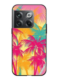 Protective Case Cover For OnePlus Ace Pro Colourfull Tree Design Multicolour
