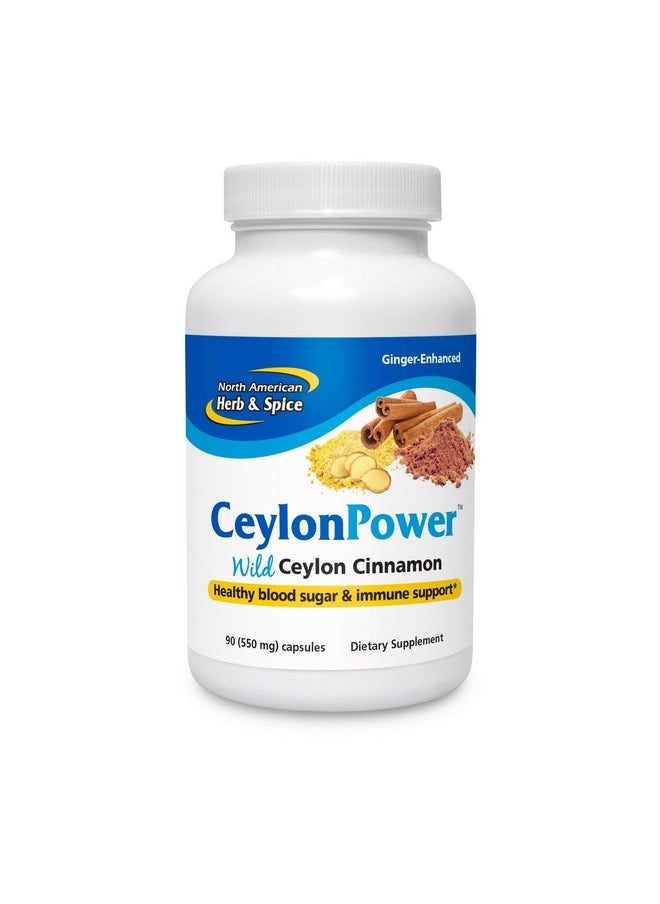 North American Herb & Spice - Ceylonpower 90 Capsules - Image 1